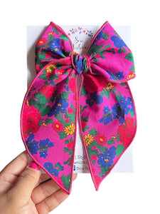 Pink Masani Flower // Kristen Bows