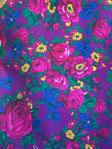 Eggplant Masani Flower // Kristen Bows