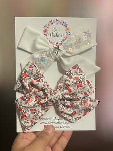 Winter Wonderland Sequined Bow