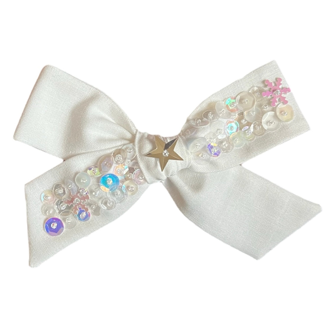 Winter Wonderland Sequined Bow