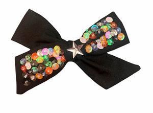 This is Halloween Sequined Bow